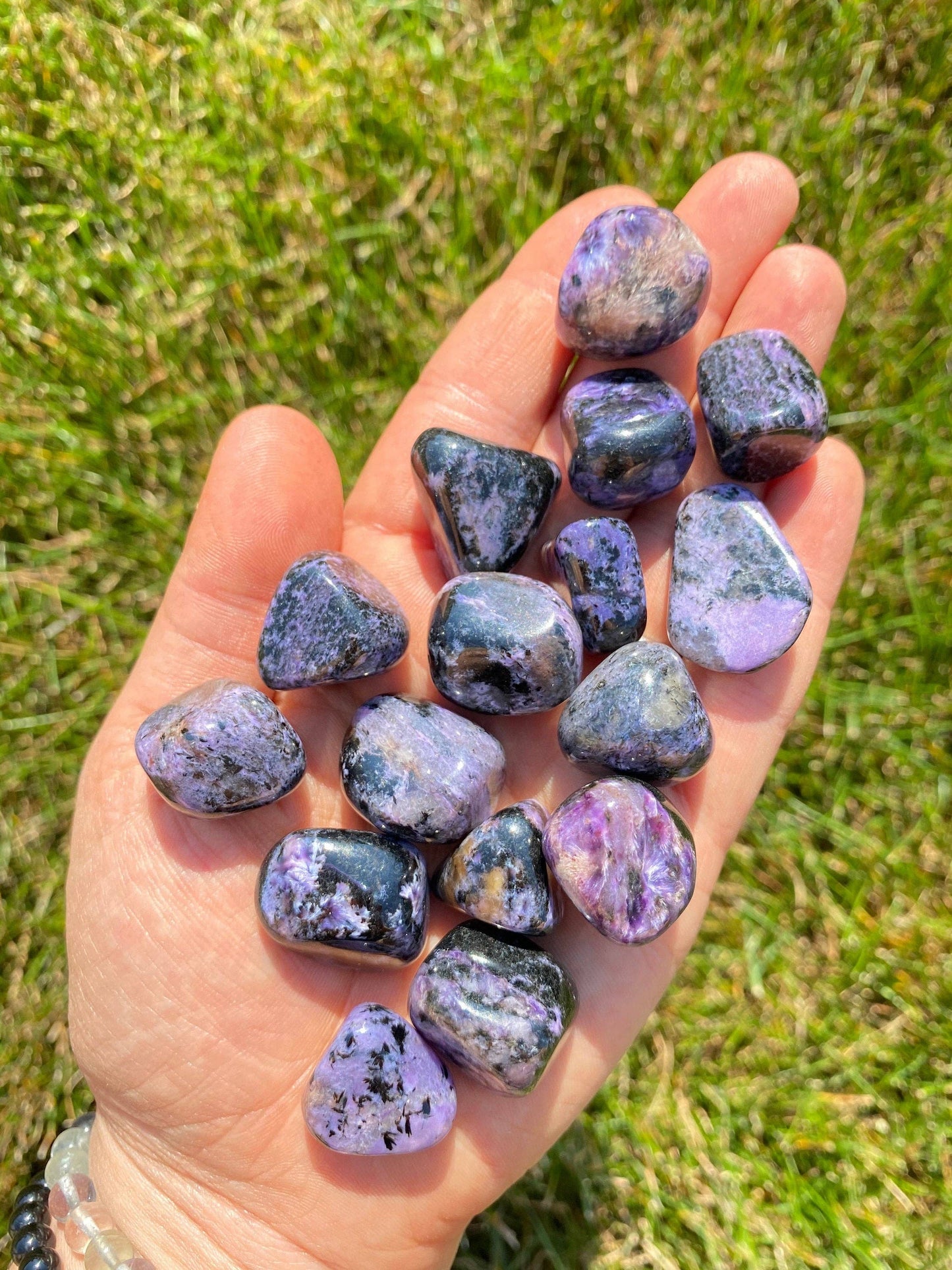 Charoite Tumbled Stone