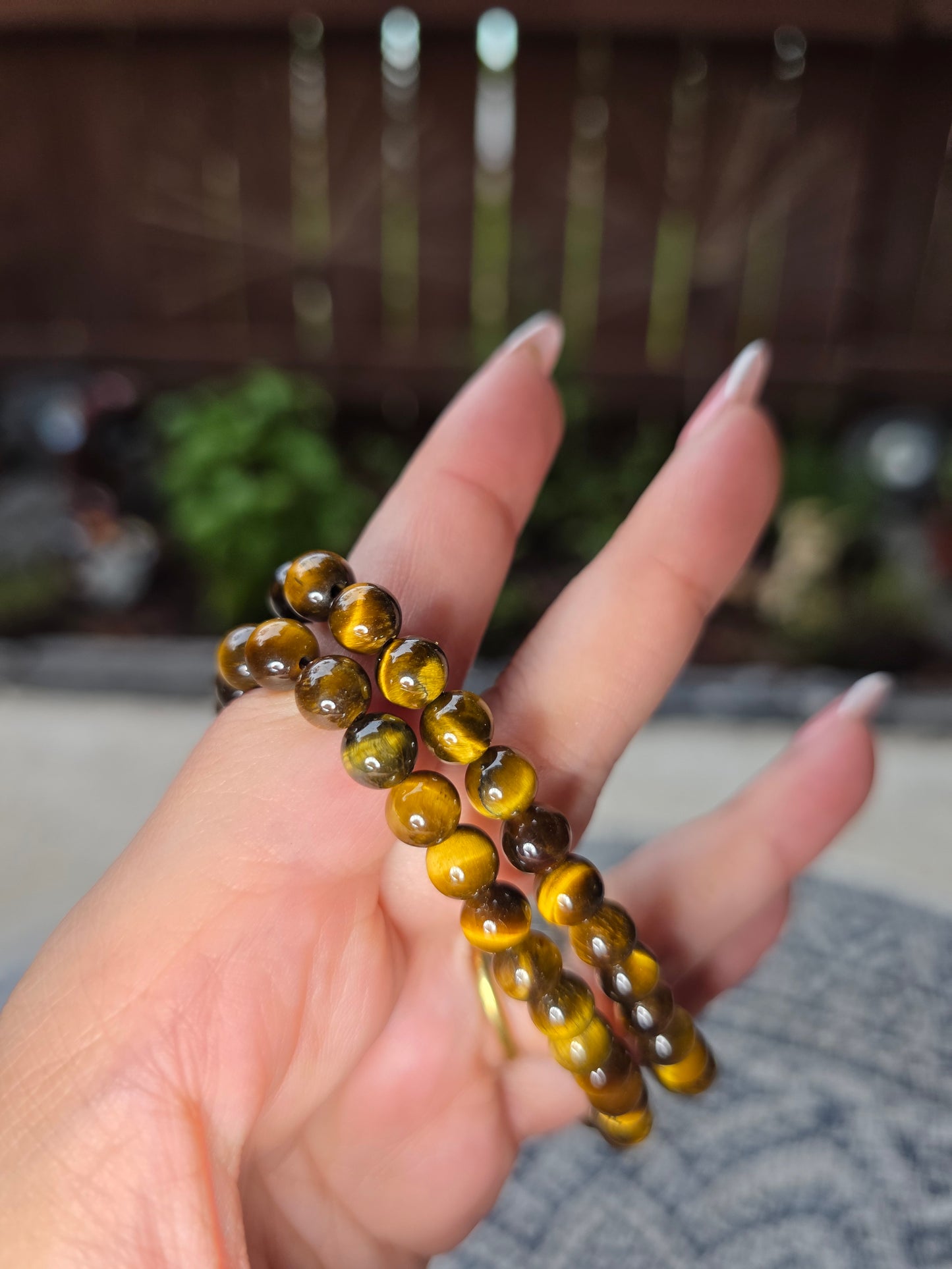 Tiger's Eye Beaded Bracelets 6mm