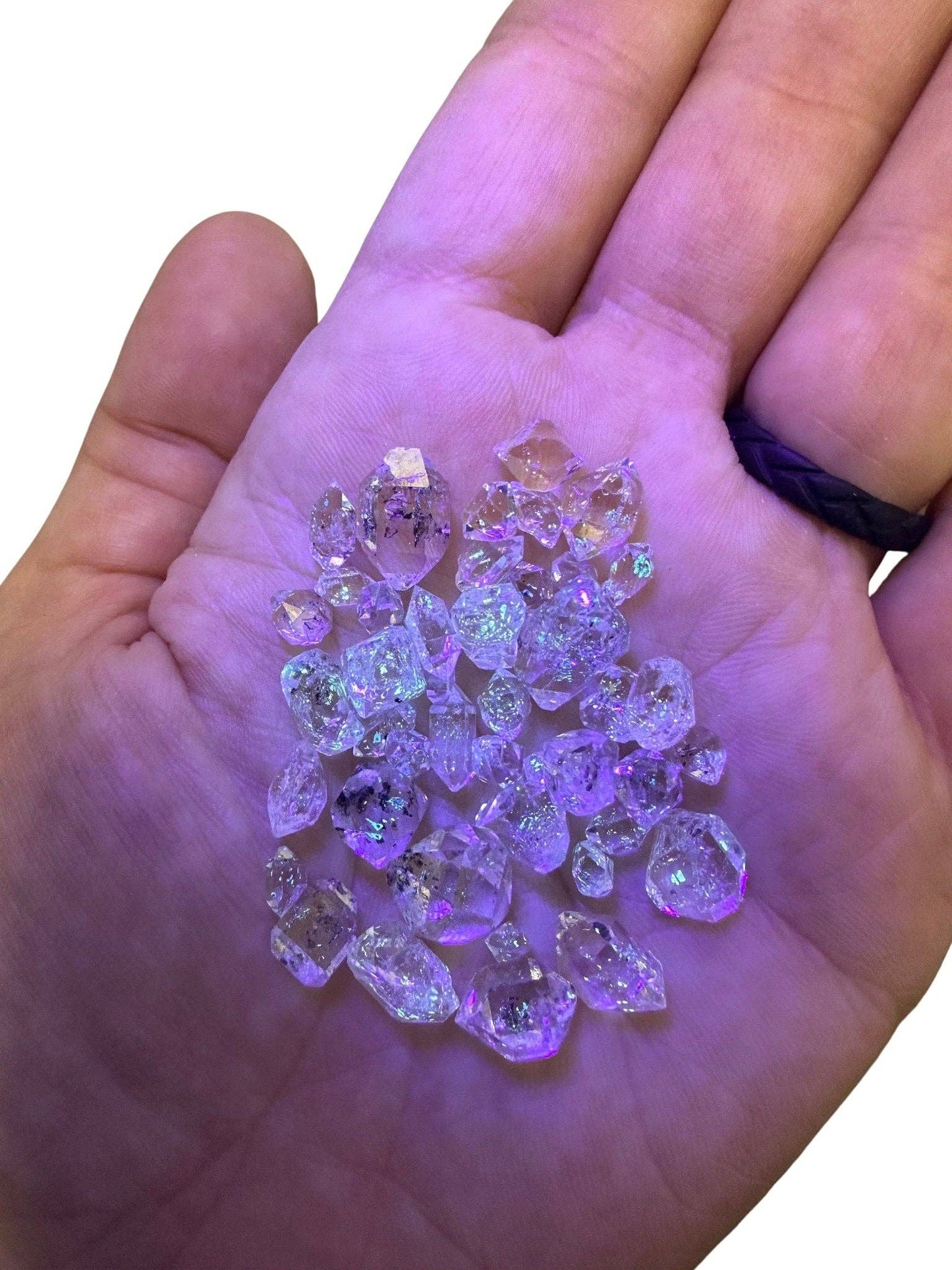 Herkimer Diamond Points (Petroleum Inclusions)