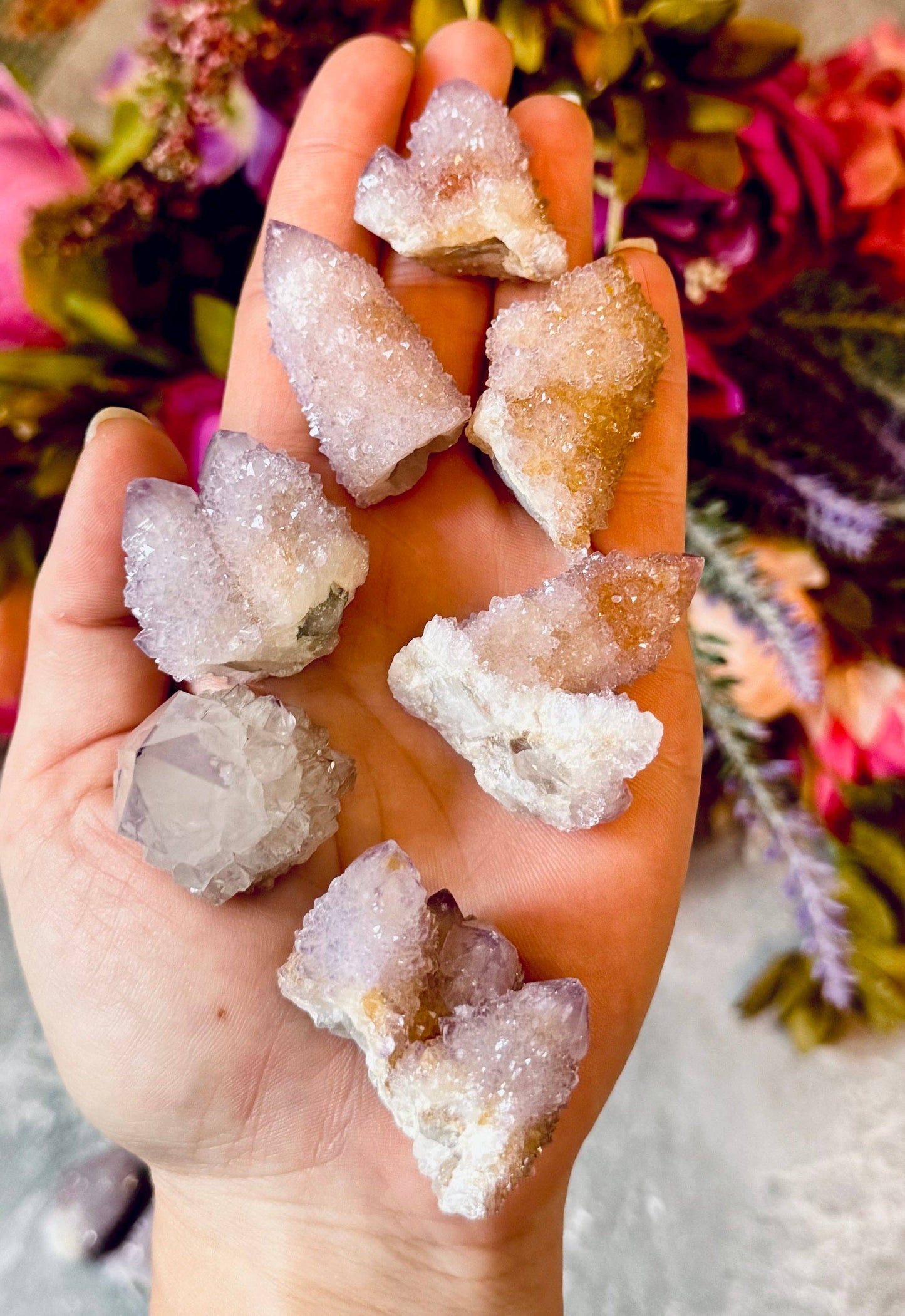 Amethyst Spirit Quartz Cluster