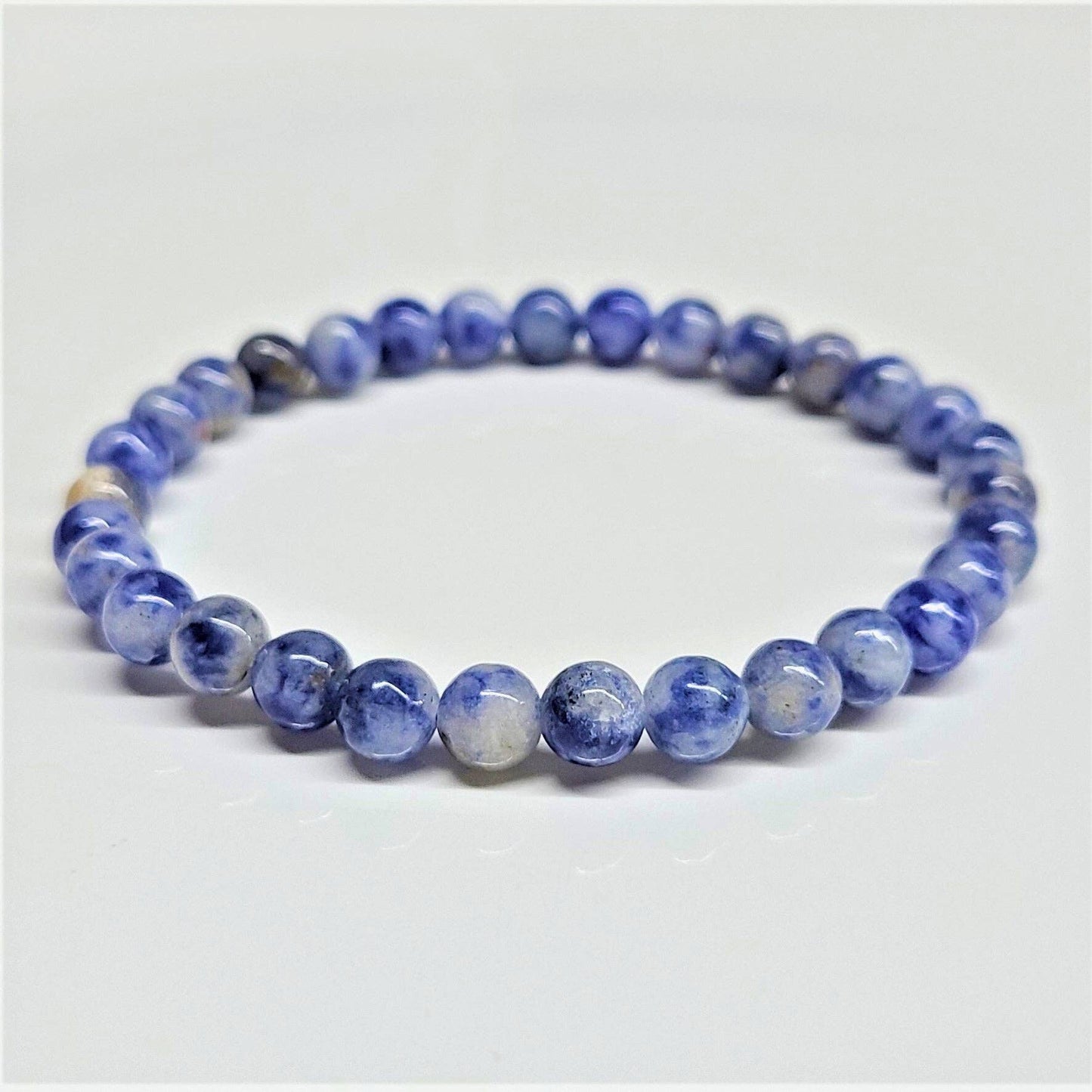 Sodalite Beaded Bracelet 6mm