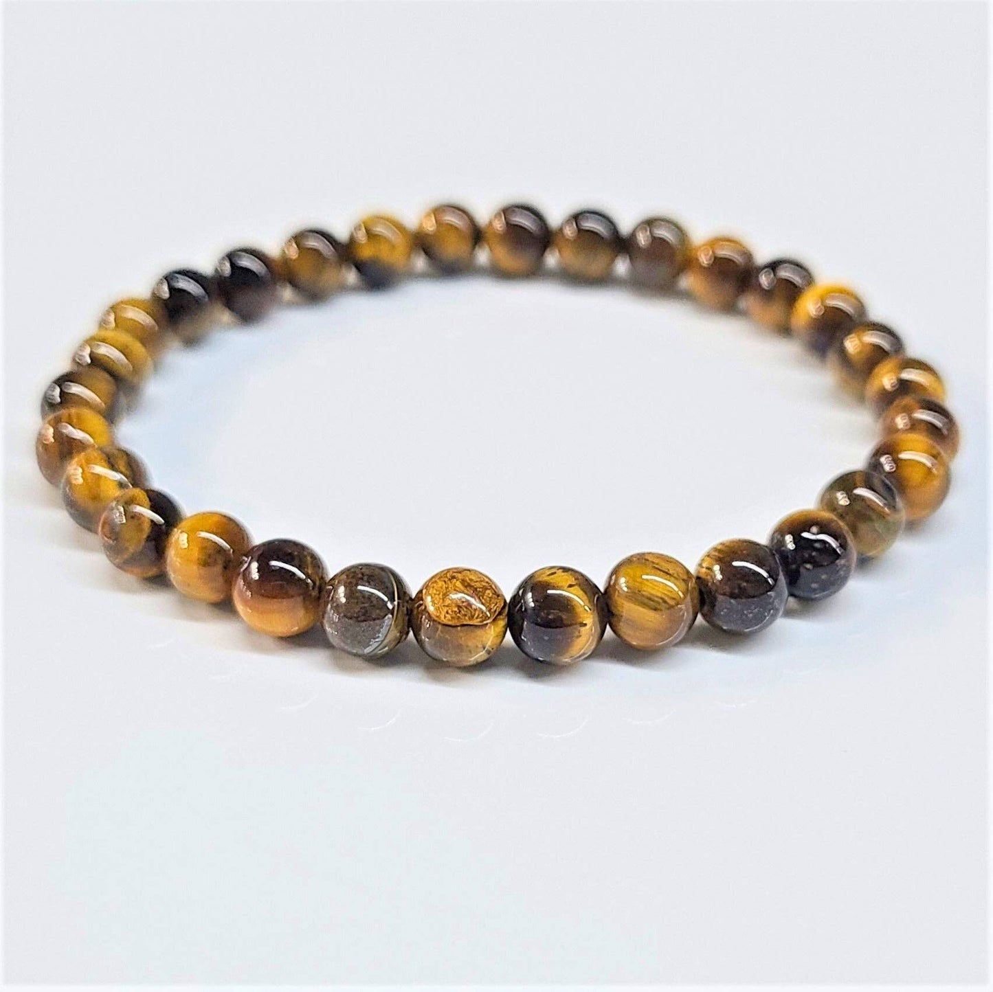 Tiger's Eye Beaded Bracelets 6mm