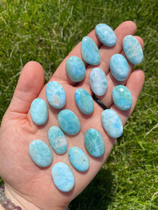 Larimar Cabochon Stone