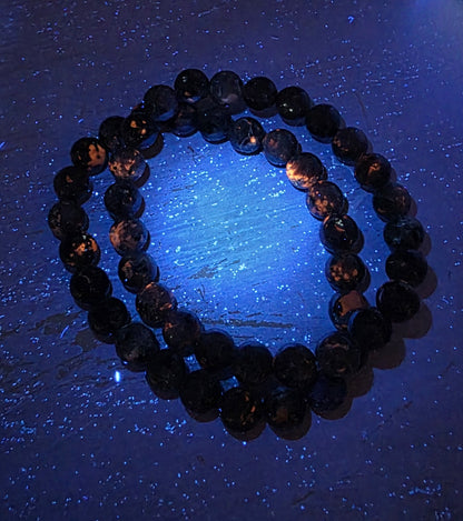 Yooperlite Beaded Bracelet 8mm