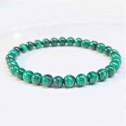 Malachite Beaded Bracelets 6mm