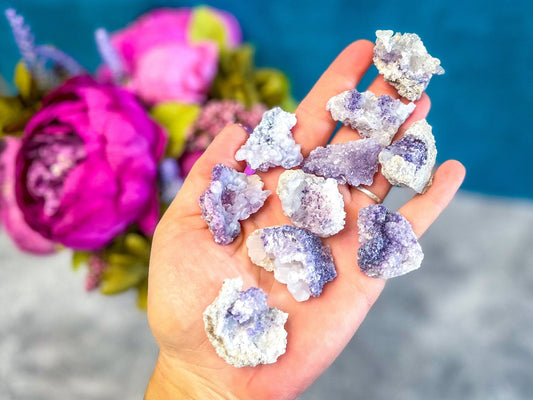 Chalcedony & Fluorite Geode