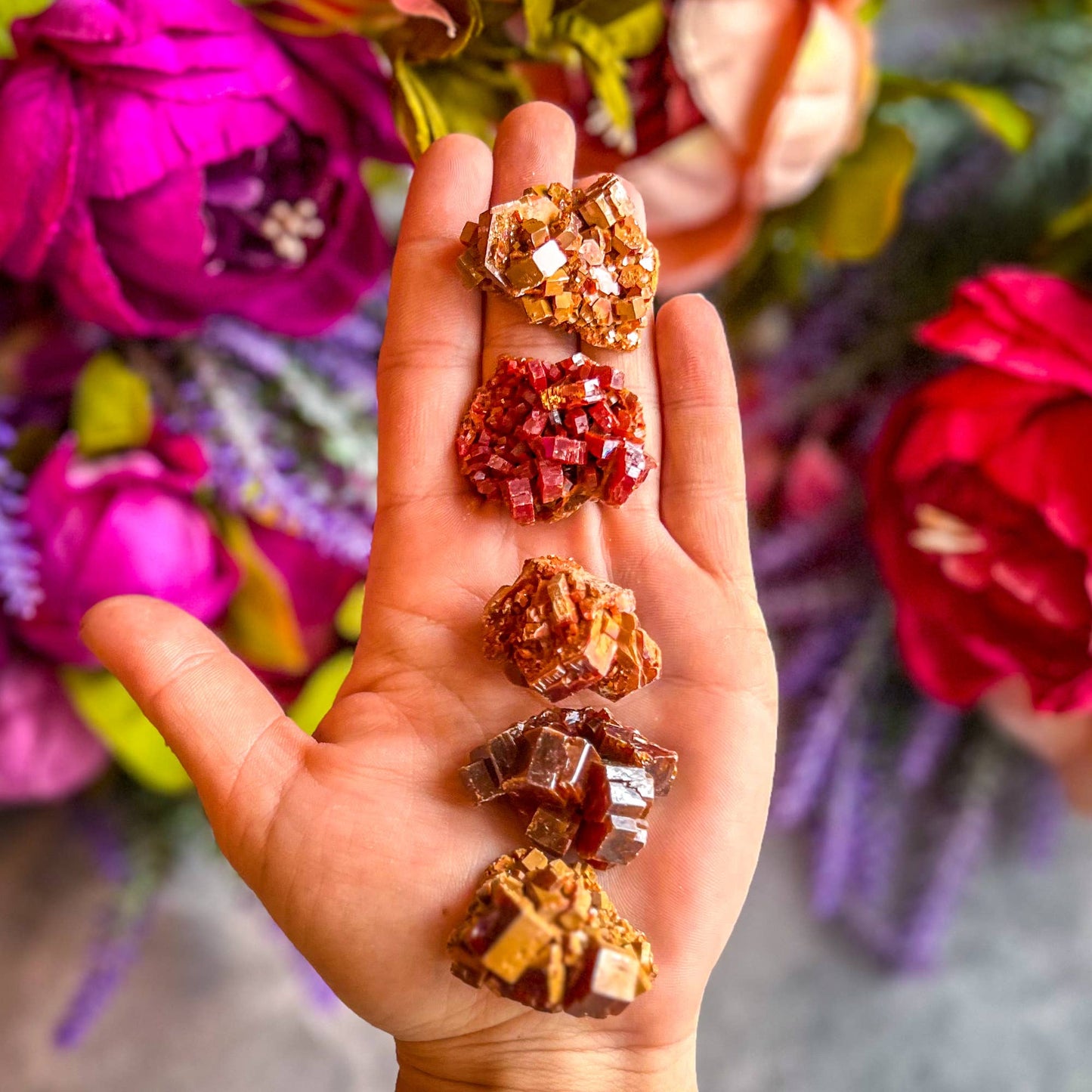 Vanadinite Clusters (Morocco)
