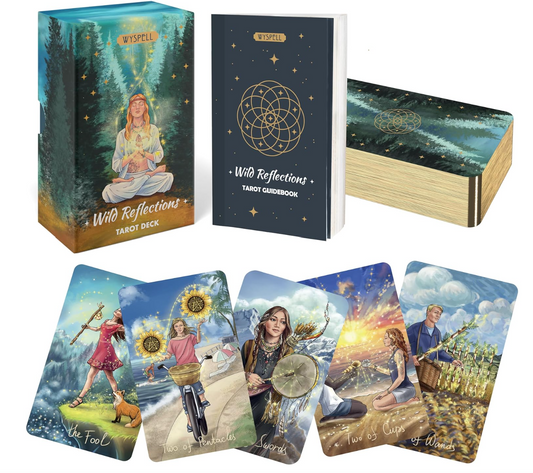 Wyspell Classic Tarot Cards (Wild Reflections Tarot) A 78-Card Deck & Guidebook