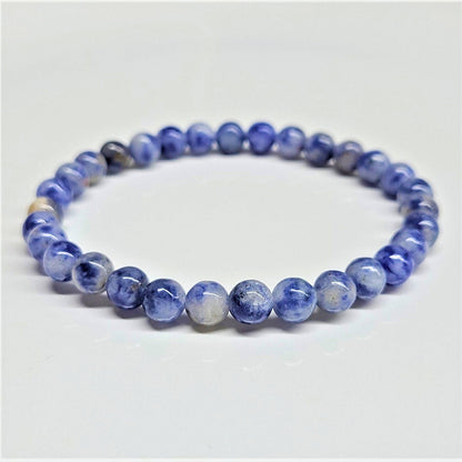 Sodalite Beaded Bracelet 6mm